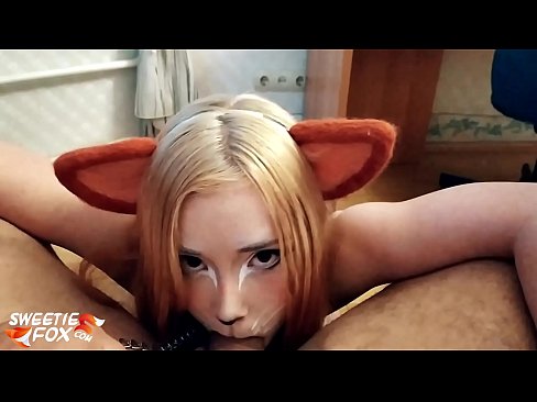 ❤️ Kitsune nqos dick thiab cum hauv nws lub qhov ncauj ☑ Sluts ntawm peb  ❌️ Ib