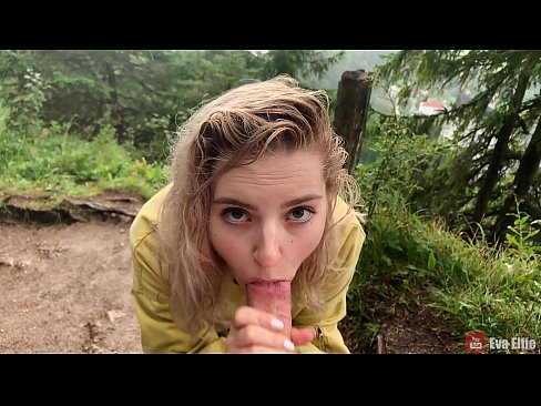 ❤️ Hluas nkauj nqos cum tom qab ib tug pej xeem blowjob - Eva Elfi ☑ Sluts ntawm peb ❌️ Ib